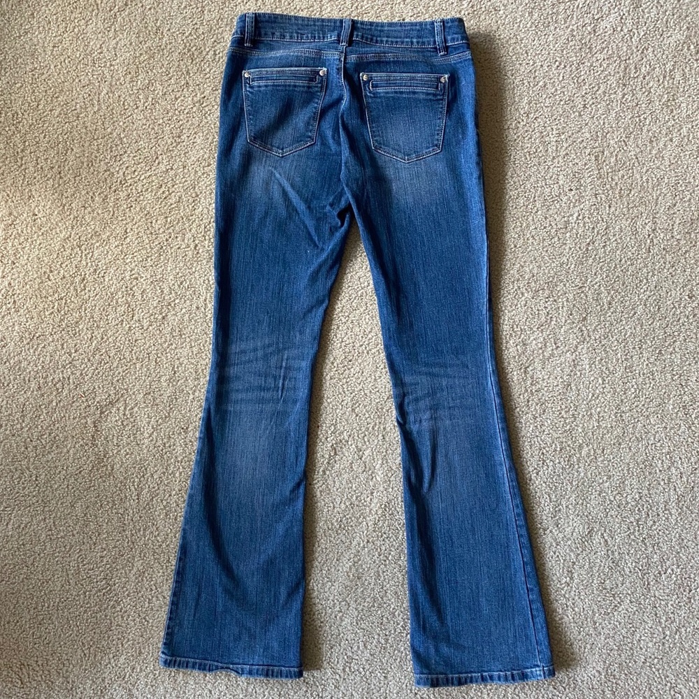 NWOT White House Black Market Skinny Flare Jeans - Picture 4 of 6